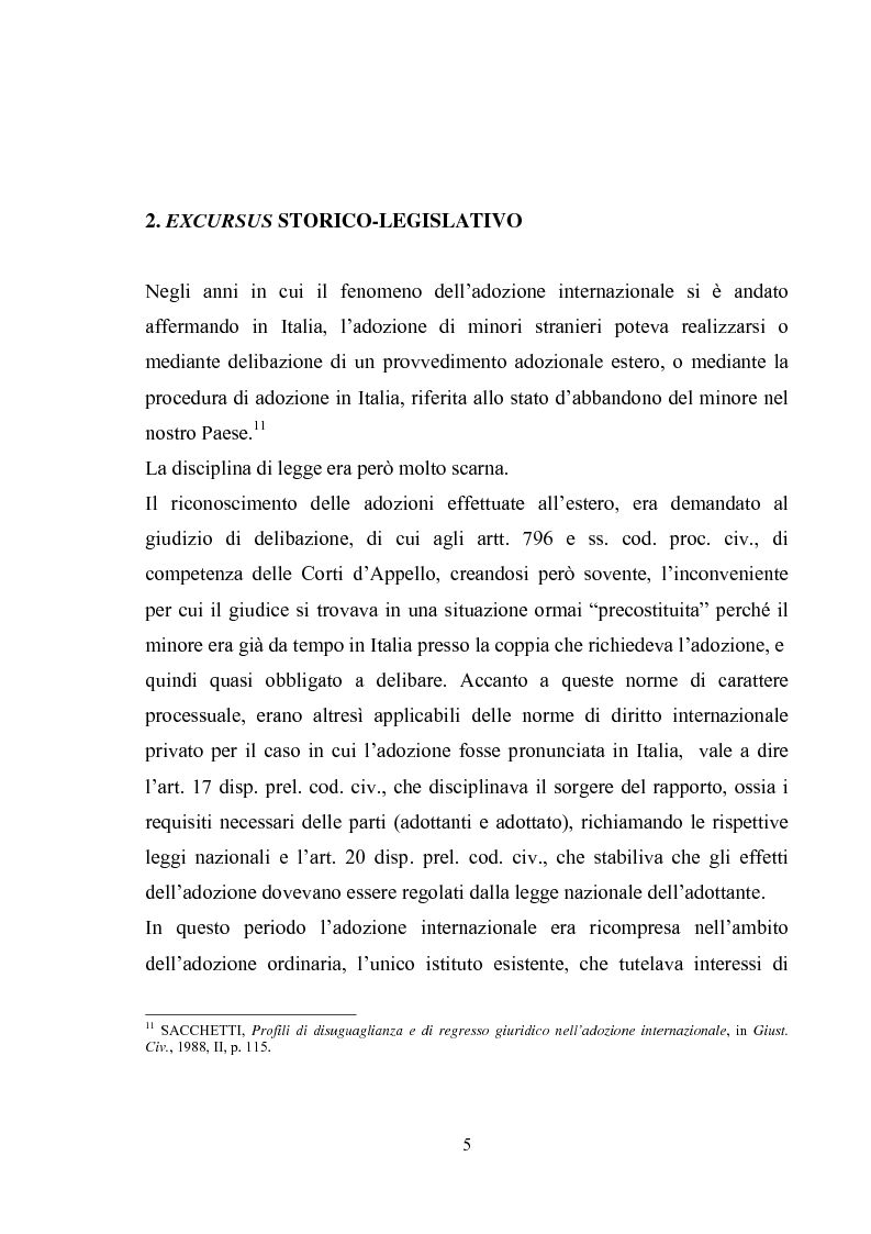 Anteprima della tesi: L'adozione internazionale, Pagina 5