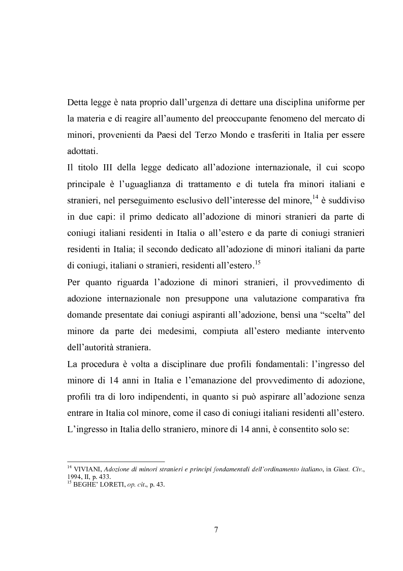 Anteprima della tesi: L'adozione internazionale, Pagina 7