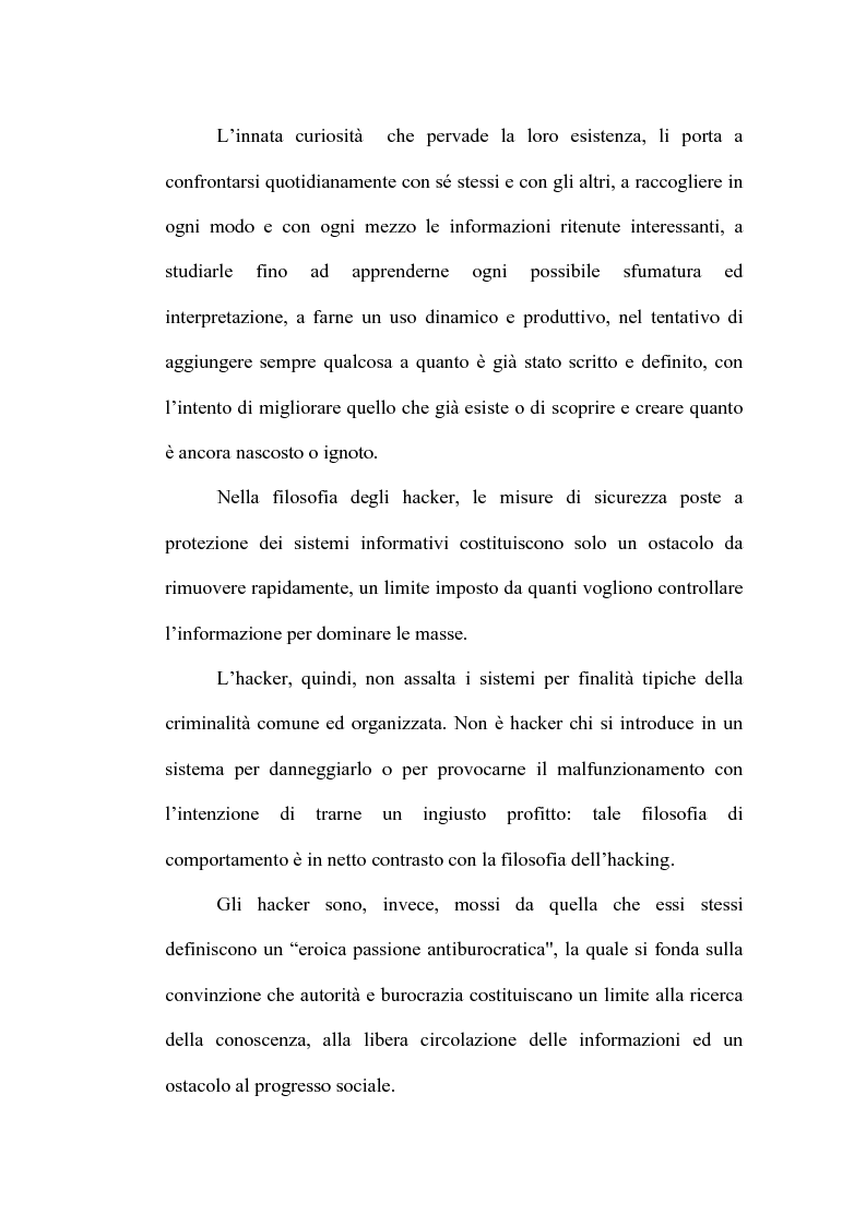 Anteprima della tesi: Le nuove forme di devianza nella società del benessere: il fenomeno dell'hacking, Pagina 9