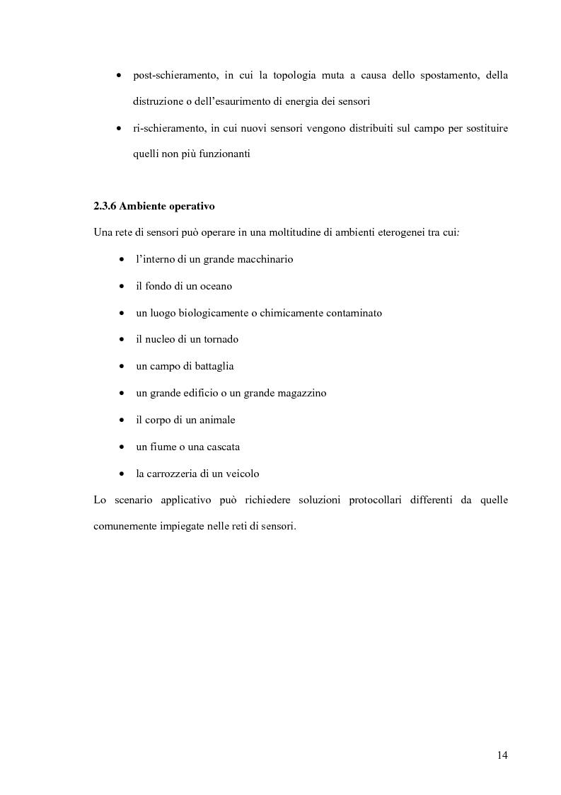 Anteprima della tesi: Un modello markoviano per lo studio dell'evoluzione in transitorio di una rete di sensori, Pagina 14