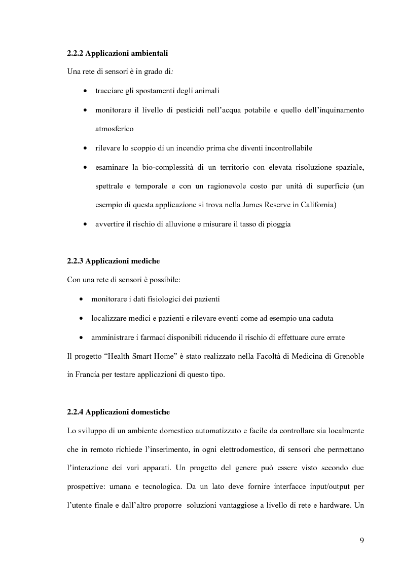 Anteprima della tesi: Un modello markoviano per lo studio dell'evoluzione in transitorio di una rete di sensori, Pagina 9