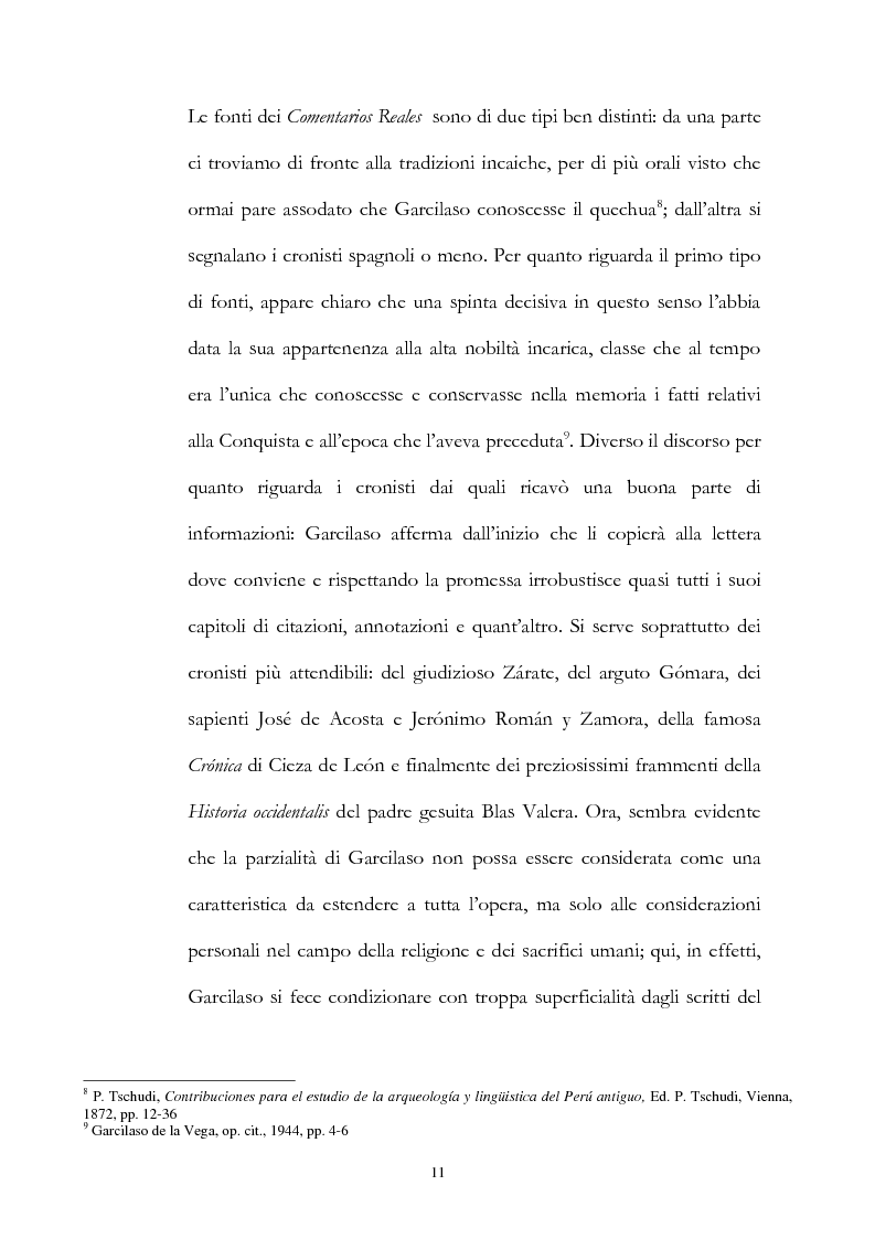 Anteprima della tesi: Nuove fonti storiche del Tahuantinsuyu: il gesuita Blas Valera, Pagina 11