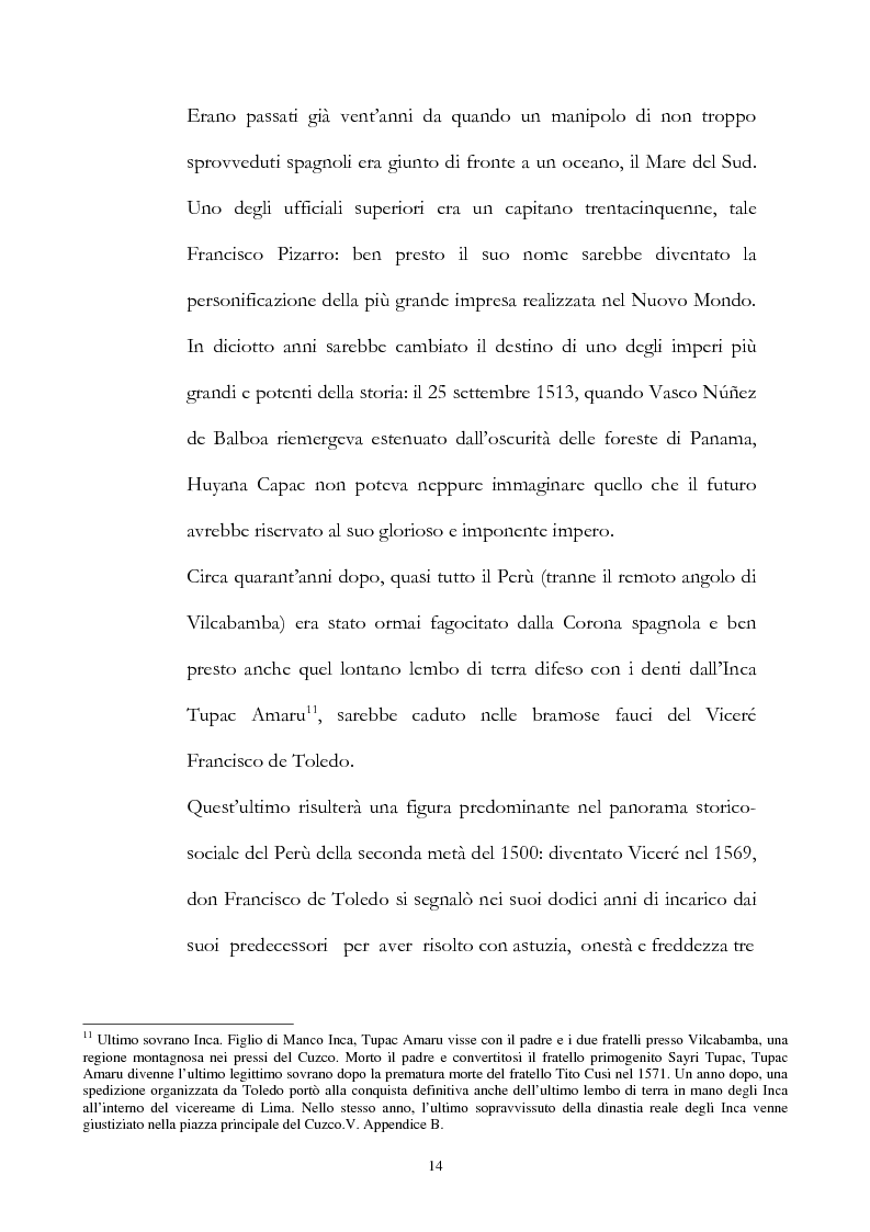 Anteprima della tesi: Nuove fonti storiche del Tahuantinsuyu: il gesuita Blas Valera, Pagina 14
