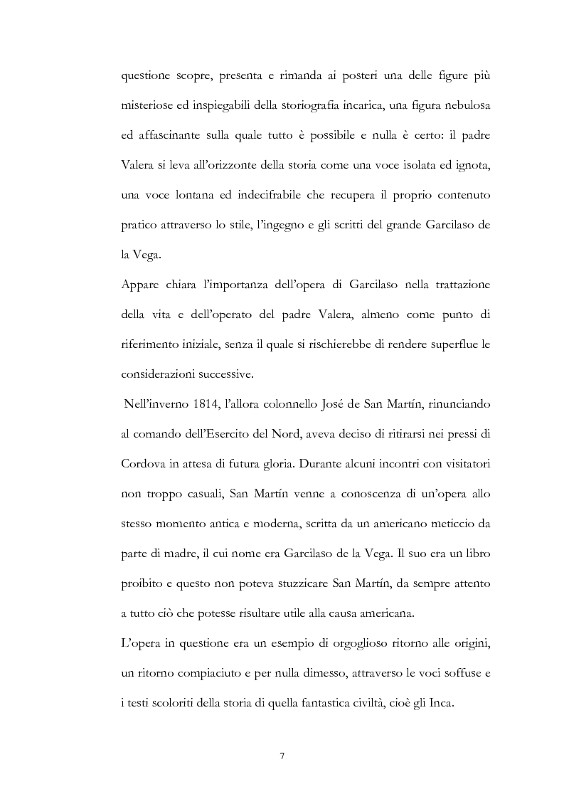 Anteprima della tesi: Nuove fonti storiche del Tahuantinsuyu: il gesuita Blas Valera, Pagina 7