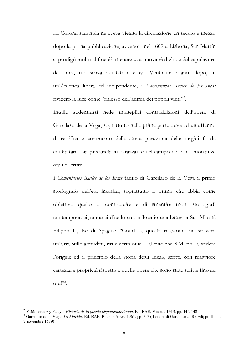 Anteprima della tesi: Nuove fonti storiche del Tahuantinsuyu: il gesuita Blas Valera, Pagina 8