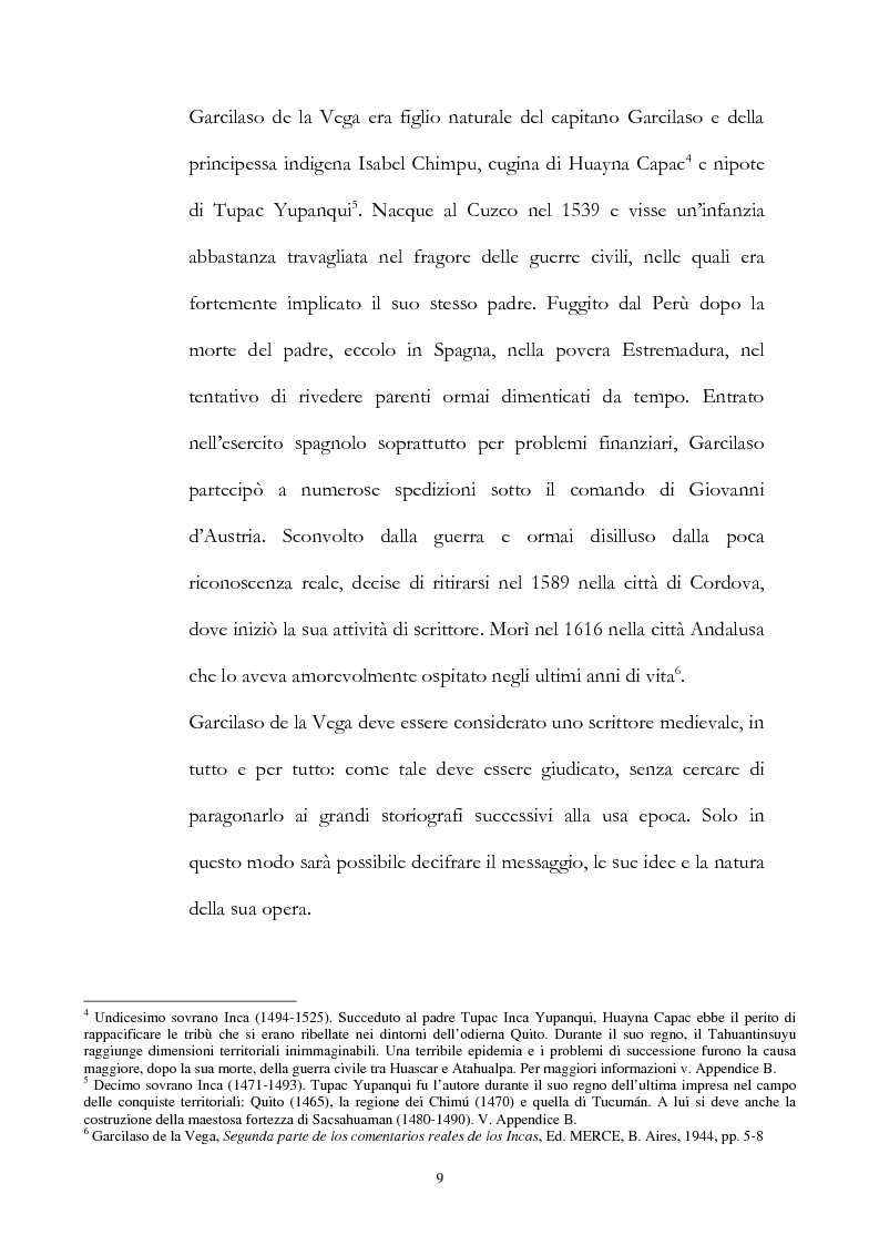 Anteprima della tesi: Nuove fonti storiche del Tahuantinsuyu: il gesuita Blas Valera, Pagina 9