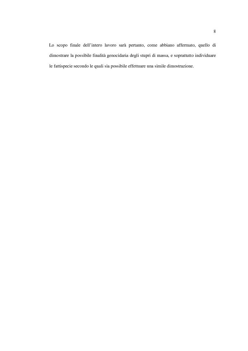 Anteprima della tesi: Stupro e Genocidio nel Diritto Internazionale, Pagina 6