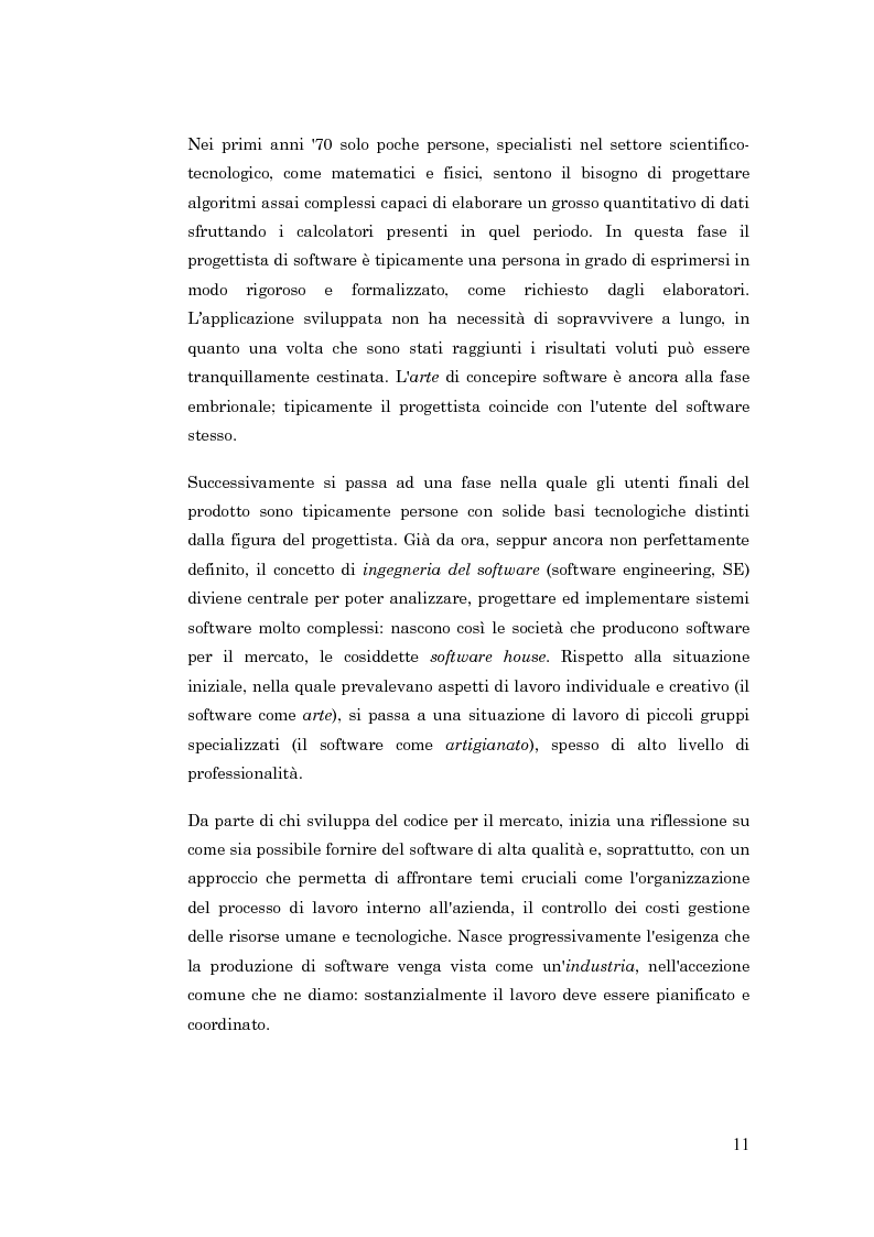 Anteprima della tesi: Metodologie per la progettazione di software orientato agli agenti, Pagina 2