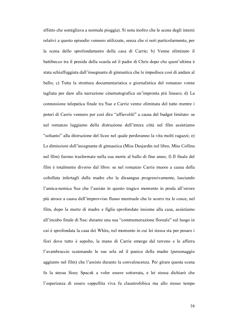 Anteprima della tesi: Stephen King e Clive Barker: due maestri dell'horror tra letteratura e cinema, Pagina 11