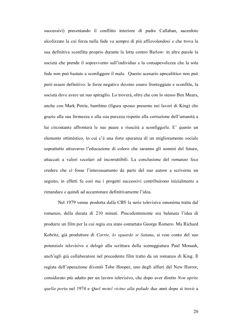 Anteprima della tesi: Stephen King e Clive Barker: due maestri dell'horror tra letteratura e cinema, Pagina 15