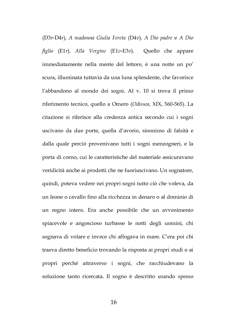 Anteprima della tesi: La "Predica de i sogni" di Daniele Barbaro. Edizione e commento, Pagina 13
