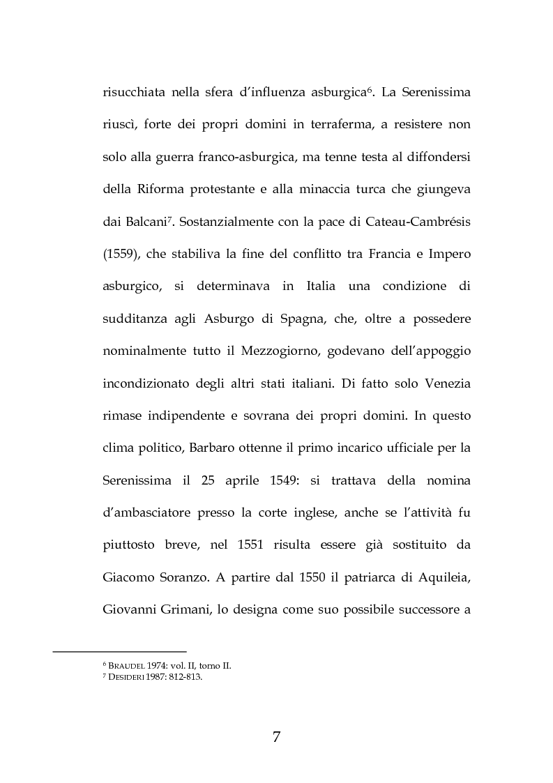 Anteprima della tesi: La "Predica de i sogni" di Daniele Barbaro. Edizione e commento, Pagina 4