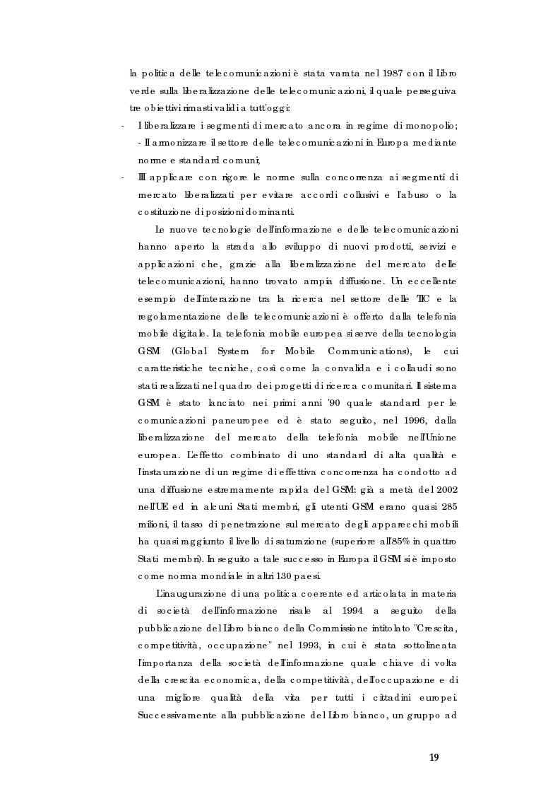 Anteprima della tesi: E-government e Società dell'informazione, Pagina 12