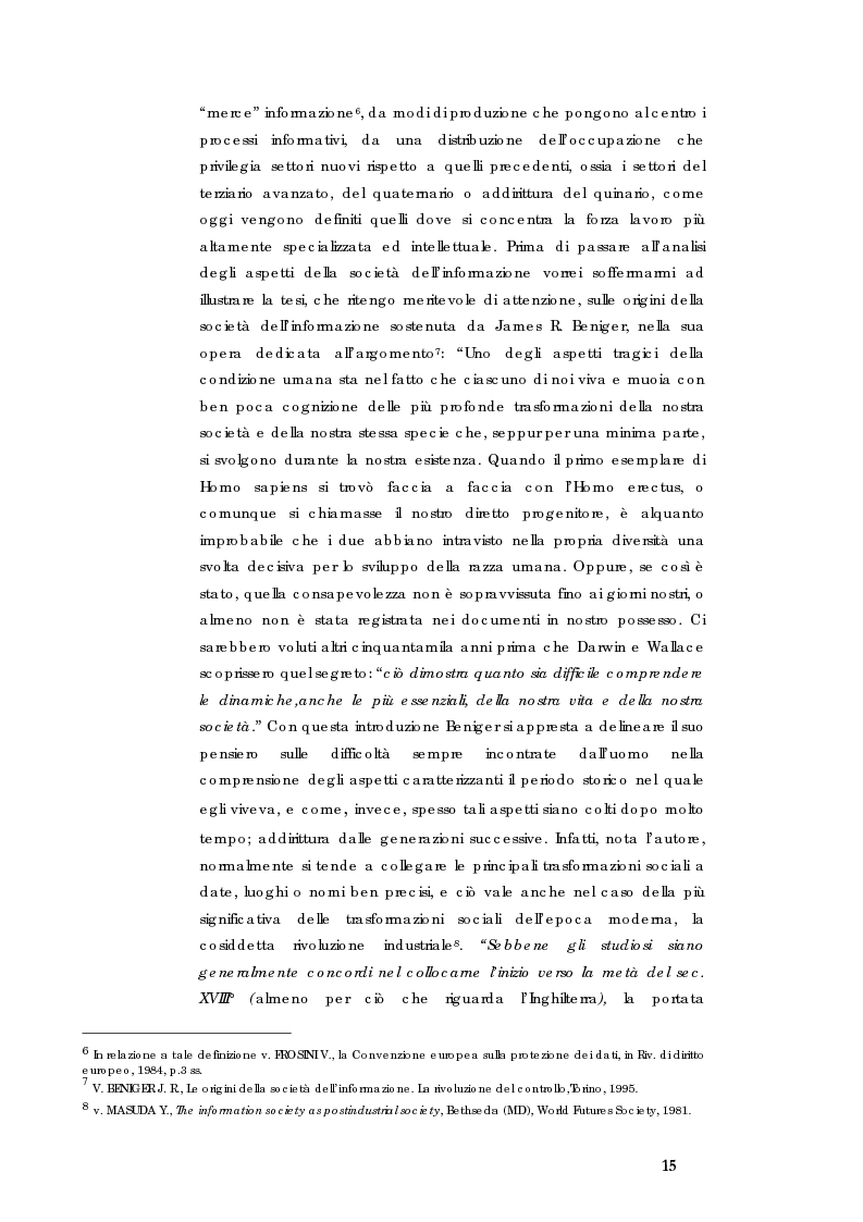Anteprima della tesi: E-government e Società dell'informazione, Pagina 8