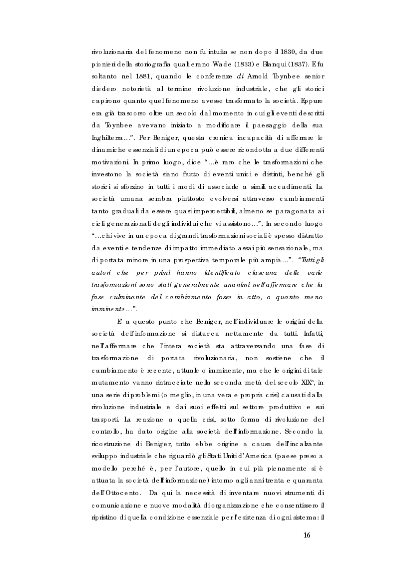 Anteprima della tesi: E-government e Società dell'informazione, Pagina 9