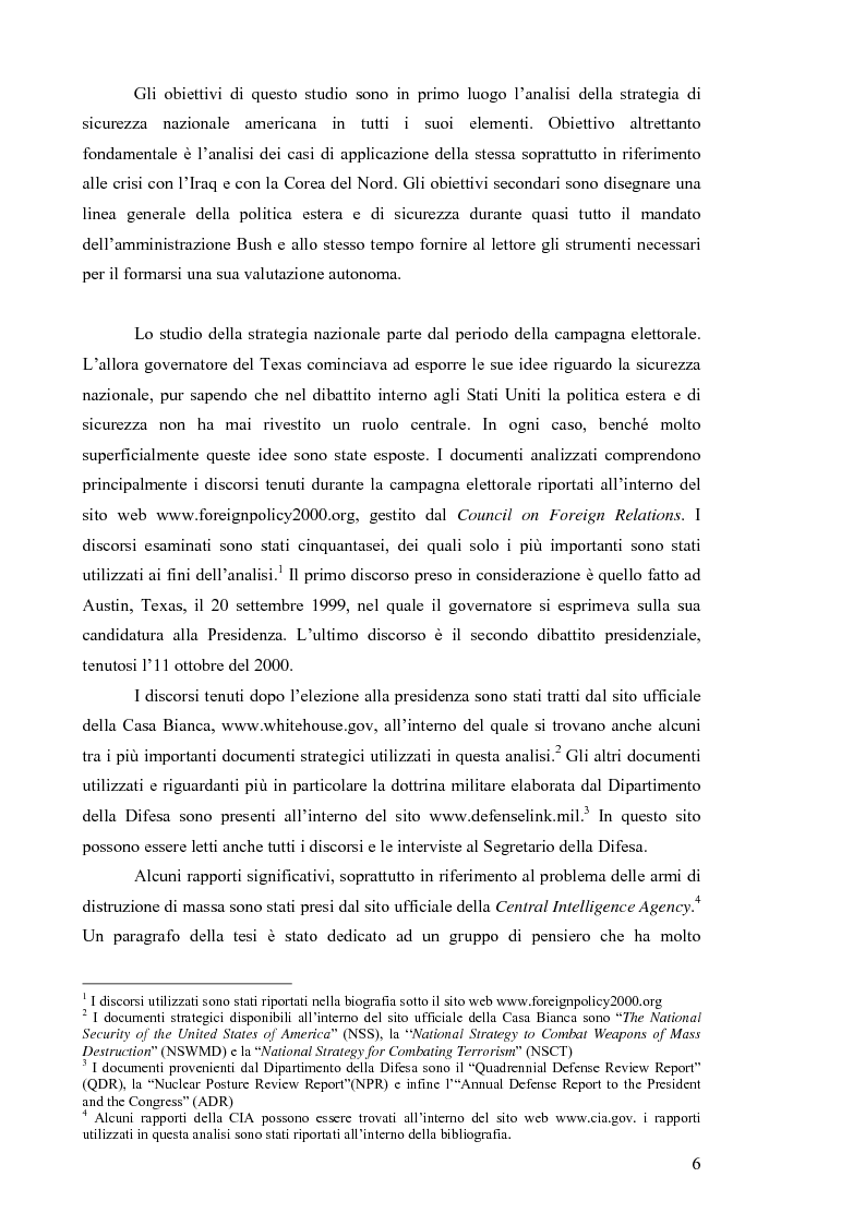 Anteprima della tesi: La Strategia di Sicurezza Nazionale di George Walker Bush, Pagina 2