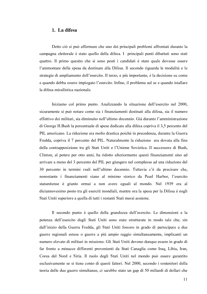Anteprima della tesi: La Strategia di Sicurezza Nazionale di George Walker Bush, Pagina 7