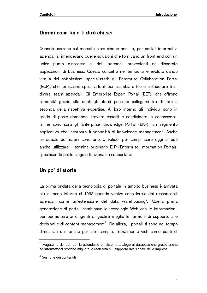 Anteprima della tesi: La gestione della comunicazione istantanea in un portale della conoscenza, Pagina 3