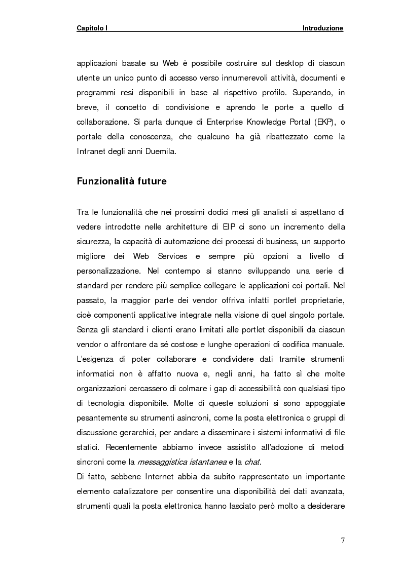 Anteprima della tesi: La gestione della comunicazione istantanea in un portale della conoscenza, Pagina 7