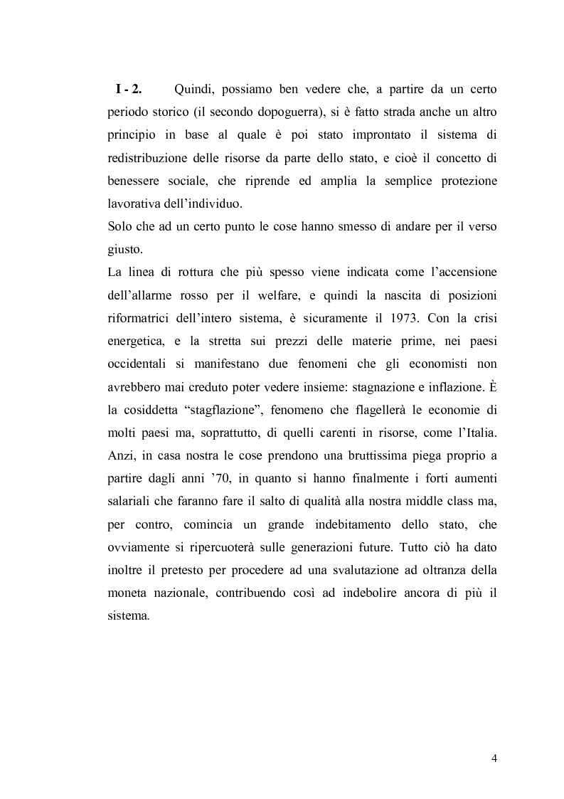 Anteprima della tesi: Le contraddizioni dei moderni welfare states e la riflessione di Ralf Dahrendorf, Pagina 4
