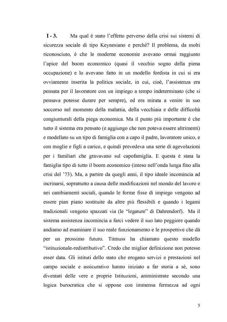 Anteprima della tesi: Le contraddizioni dei moderni welfare states e la riflessione di Ralf Dahrendorf, Pagina 5