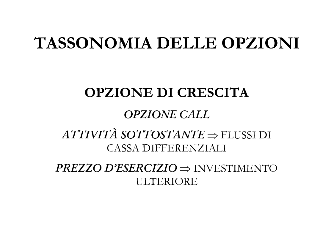 Anteprima della tesi: Il Valore Attuale Esteso - Casi applicativi per valutare progetti di investimento in presenza di incertezza, Pagina 13