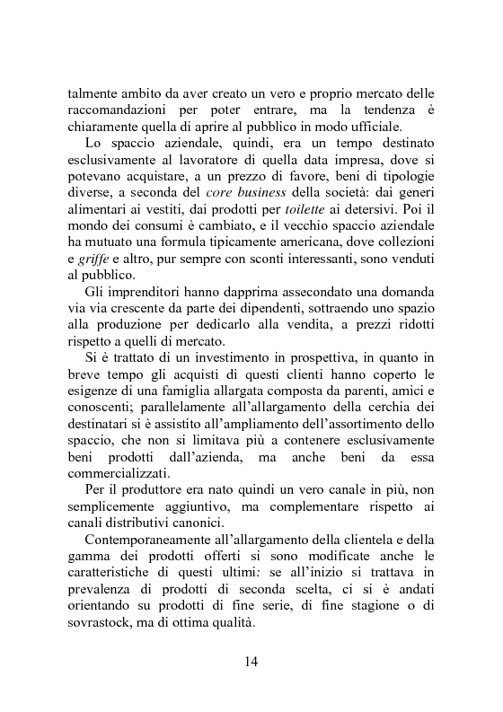 Anteprima della tesi: Factory outlet center: il caso McArthurGlen, Pagina 14