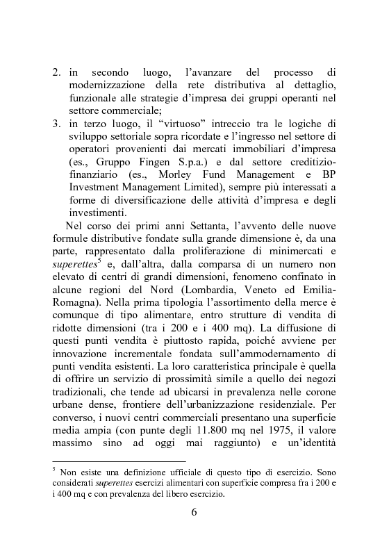 Anteprima della tesi: Factory outlet center: il caso McArthurGlen, Pagina 6