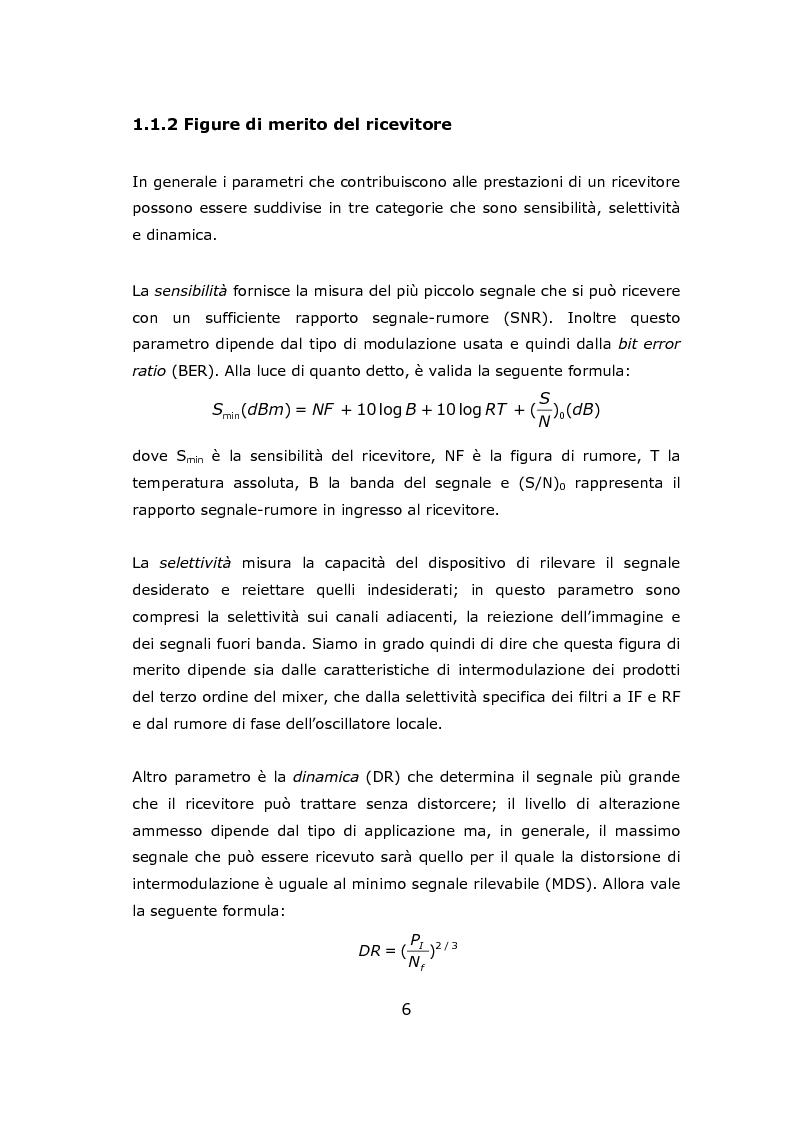 Anteprima della tesi: Progetto circuitale e di layout di un mixer semplicemente bilanciato operante a 13 GHz in tecnologia Si/SiGe BiCMOS a 0.35 micron, Pagina 6