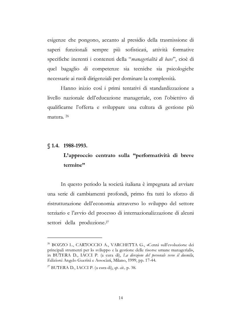 Anteprima della tesi: Outdoor training in Italia. Apprendere dall'esperienza le competenze manageriali., Pagina 14