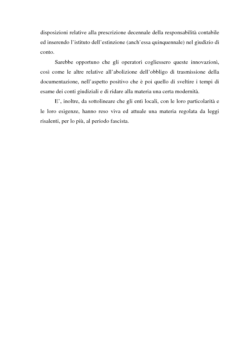 Anteprima della tesi: Attualità del giudizio di conto, Pagina 10