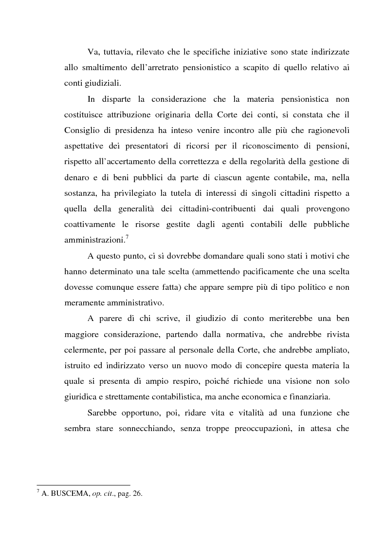 Anteprima della tesi: Attualità del giudizio di conto, Pagina 13