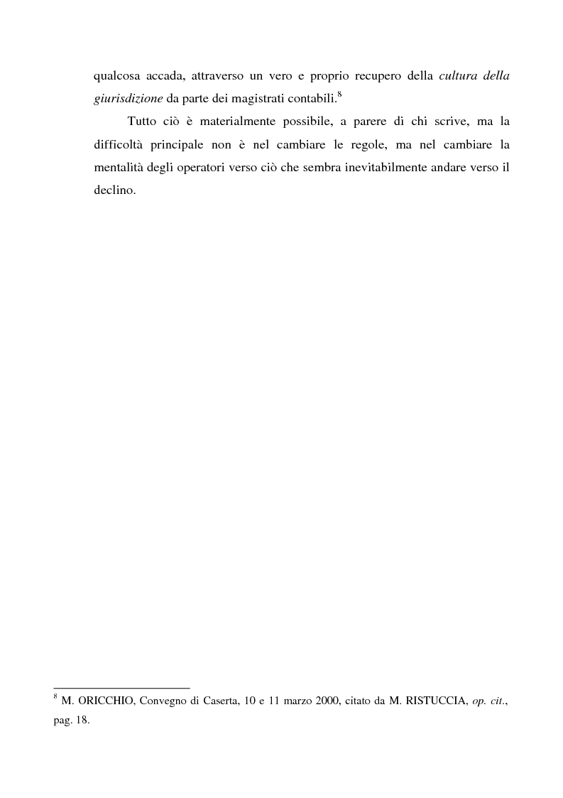 Anteprima della tesi: Attualità del giudizio di conto, Pagina 14