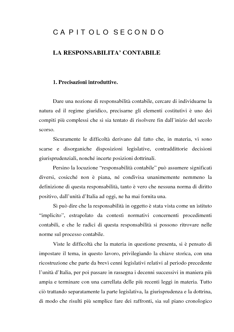 Anteprima della tesi: Attualità del giudizio di conto, Pagina 4