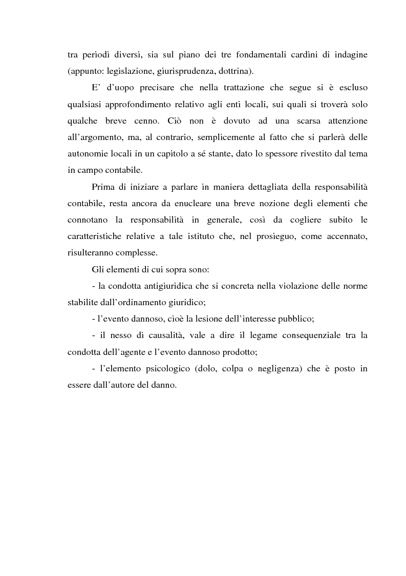 Anteprima della tesi: Attualità del giudizio di conto, Pagina 5