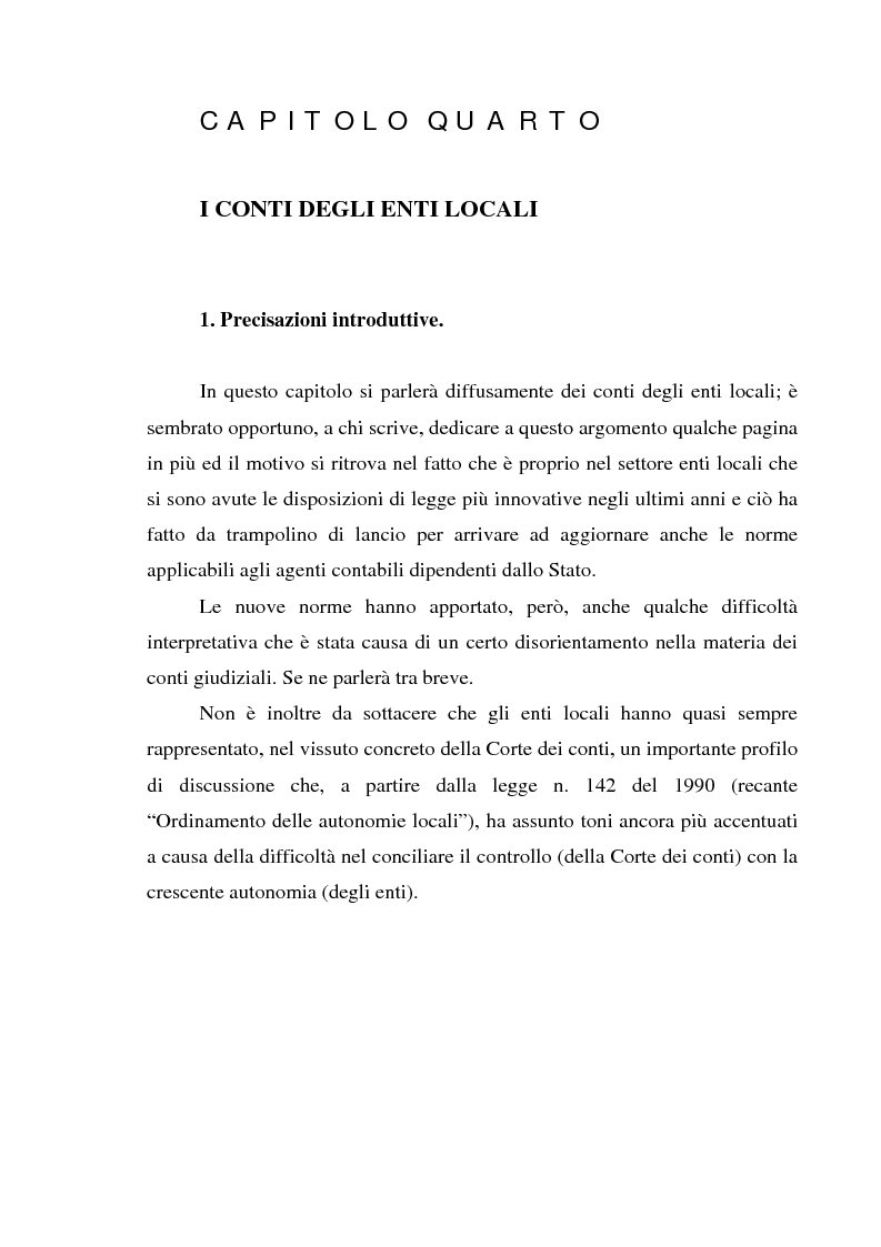 Anteprima della tesi: Attualità del giudizio di conto, Pagina 8