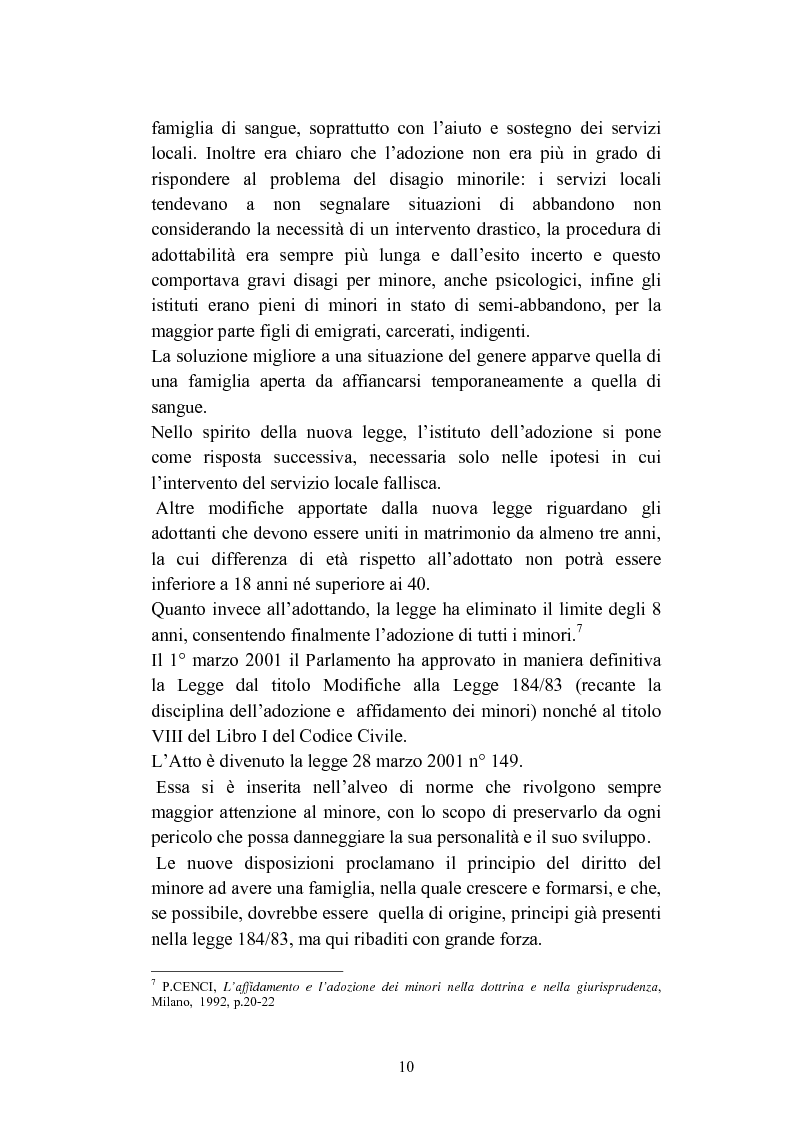 Anteprima della tesi: L'abbandono dei minori, Pagina 10