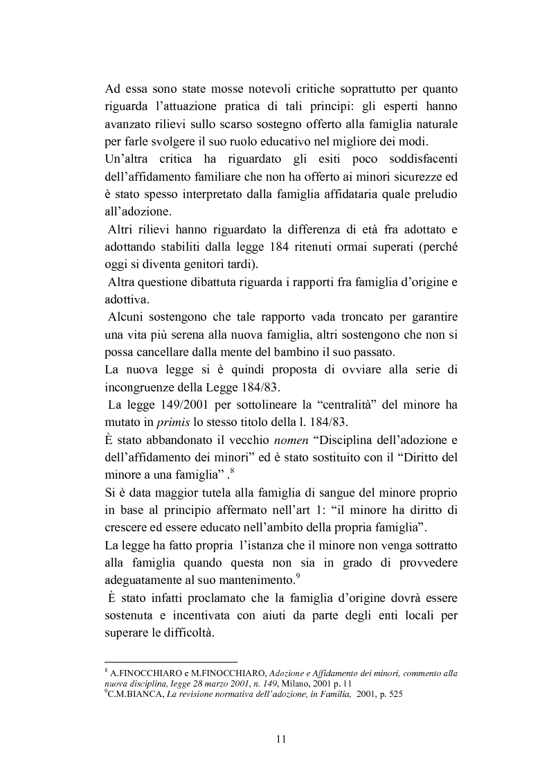 Anteprima della tesi: L'abbandono dei minori, Pagina 11