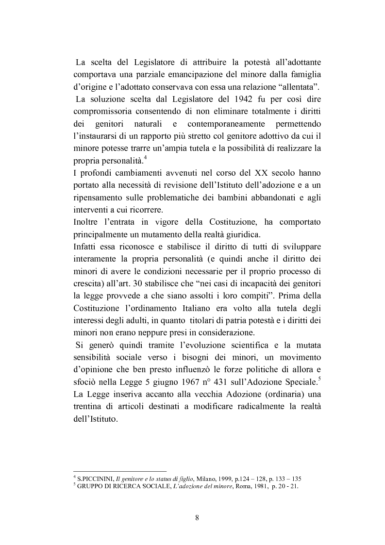 Anteprima della tesi: L'abbandono dei minori, Pagina 8