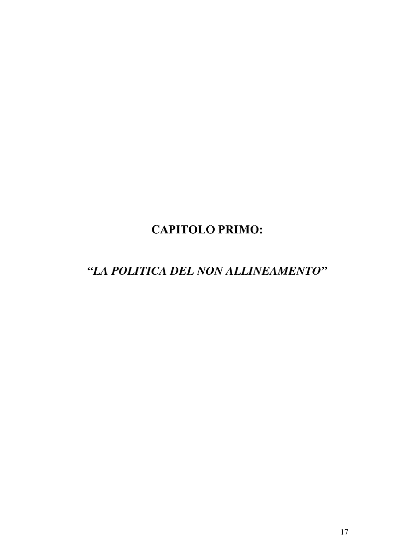 Anteprima della tesi: Gli Stati dell'Africa Sub-Sahariana e la politica del non allineamento: dall'indipendenza alla caduta del muro di Berlino, Pagina 10