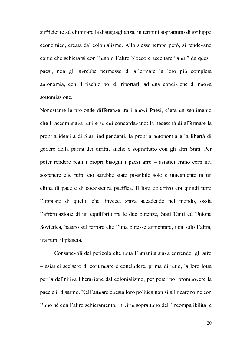 Anteprima della tesi: Gli Stati dell'Africa Sub-Sahariana e la politica del non allineamento: dall'indipendenza alla caduta del muro di Berlino, Pagina 13