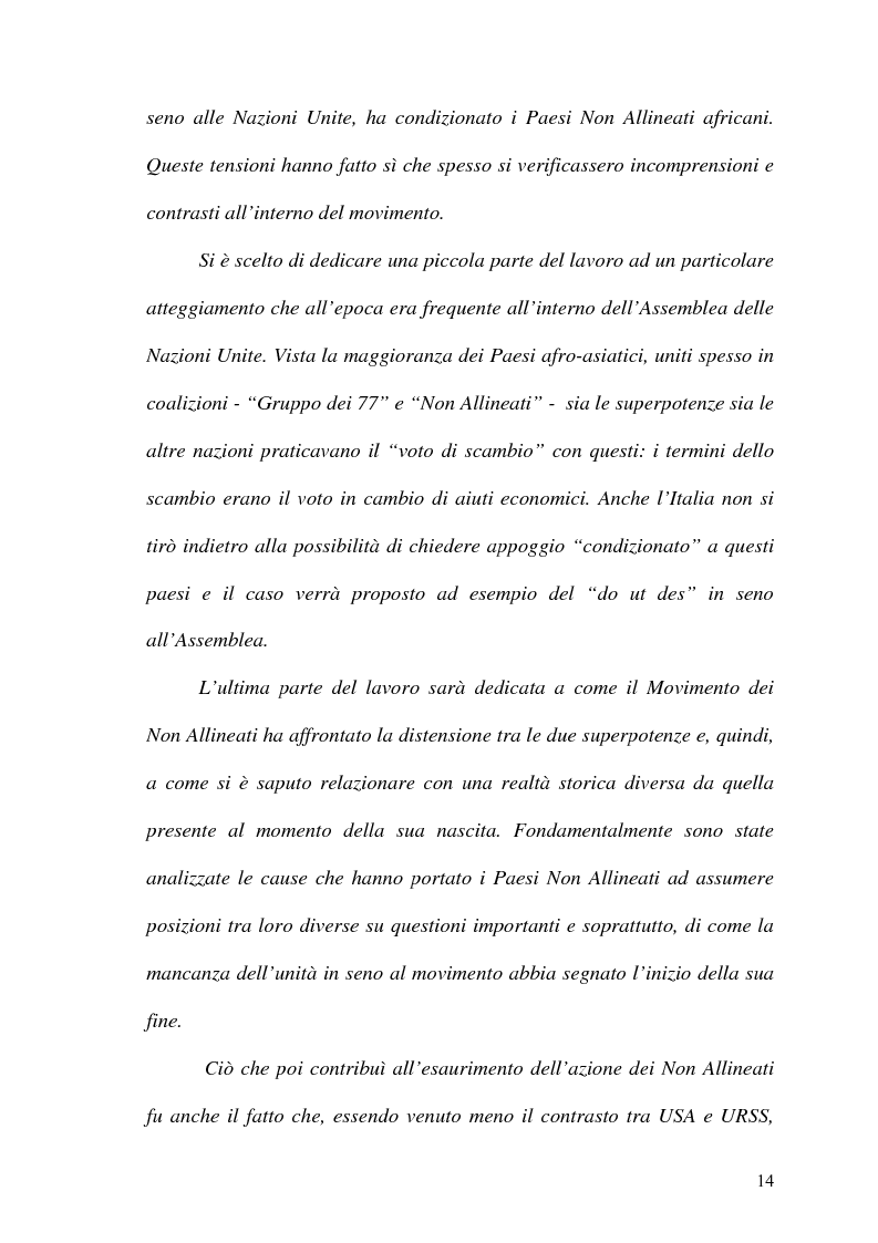 Anteprima della tesi: Gli Stati dell'Africa Sub-Sahariana e la politica del non allineamento: dall'indipendenza alla caduta del muro di Berlino, Pagina 7