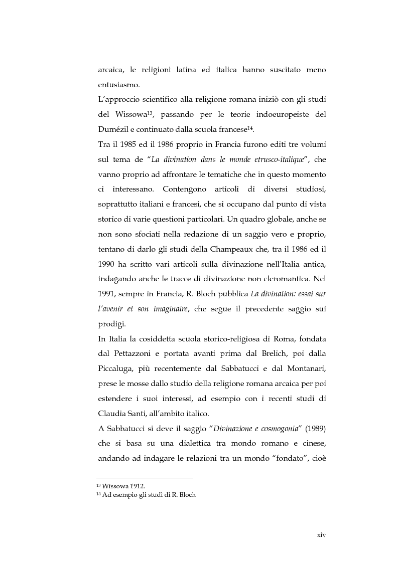 Anteprima della tesi: Sortes e oracoli nell'Italia antica, Pagina 12