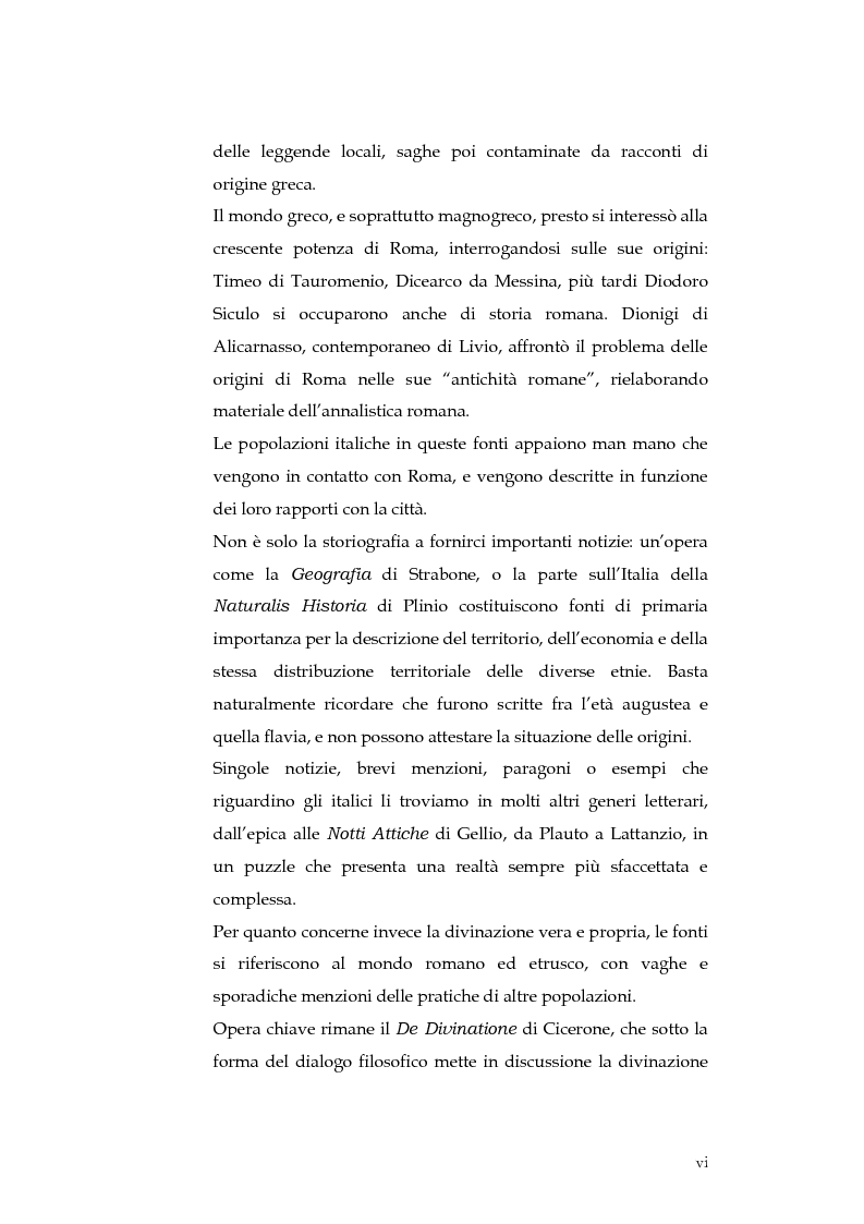 Anteprima della tesi: Sortes e oracoli nell'Italia antica, Pagina 4