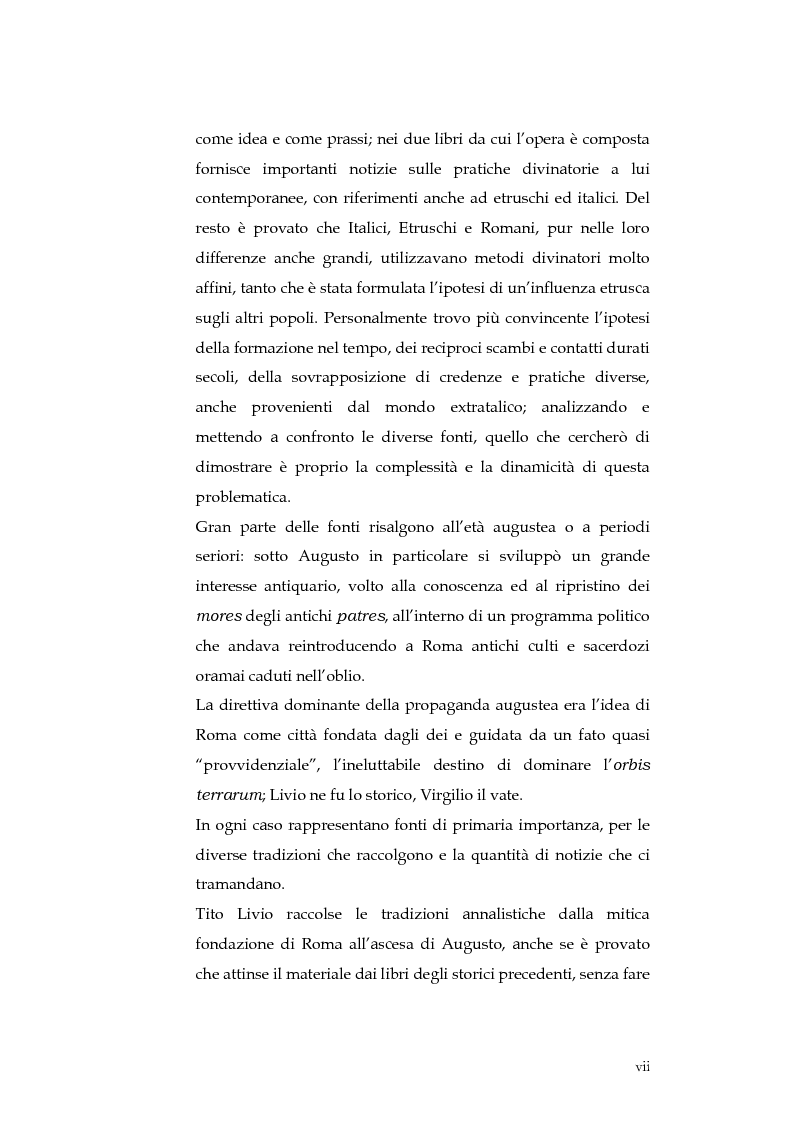 Anteprima della tesi: Sortes e oracoli nell'Italia antica, Pagina 5