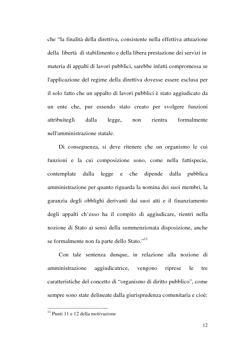Anteprima della tesi: La normativa comunitaria in materia di appalti pubblici, Pagina 9