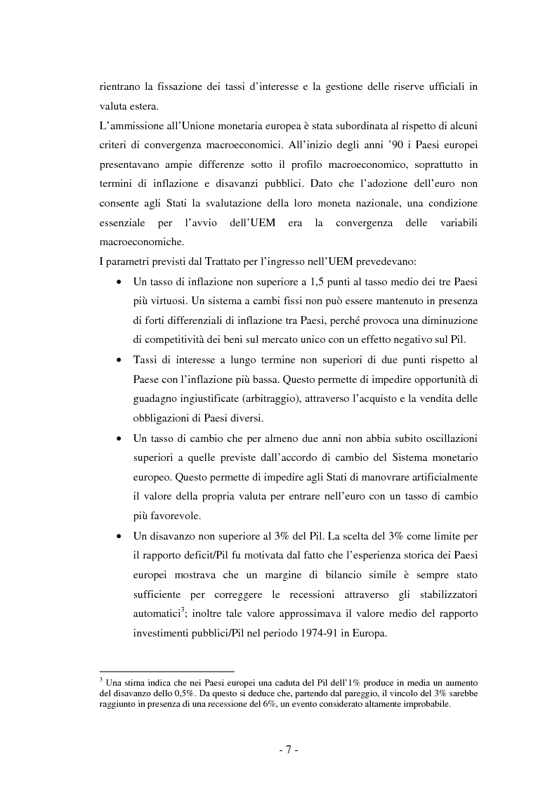 Anteprima della tesi: La riforma del Patto di stabilità, Pagina 3