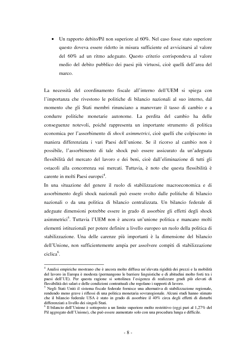 Anteprima della tesi: La riforma del Patto di stabilità, Pagina 4