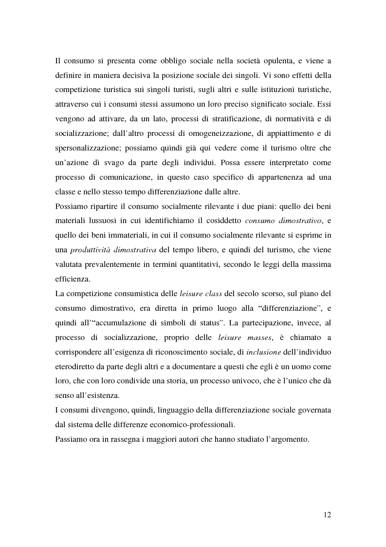 Anteprima della tesi: Prodotti tipici e turismo enogastronomico: come valorizzare un territorio, Pagina 10