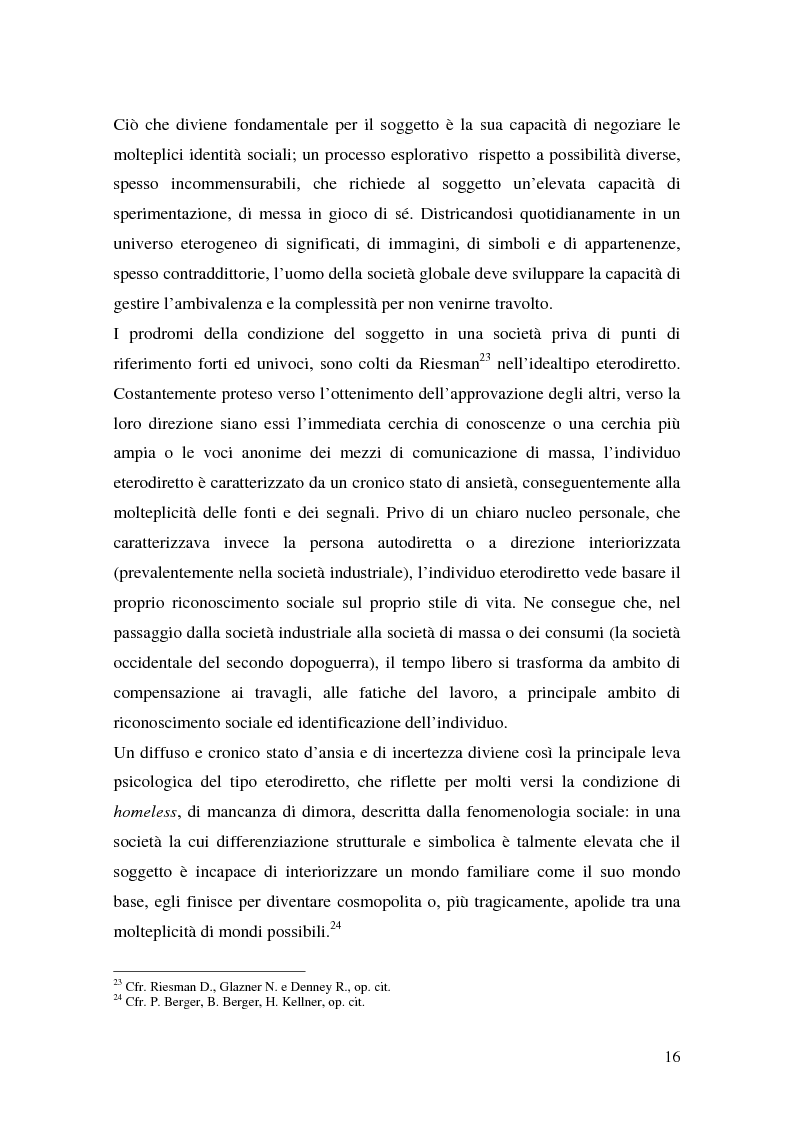 Anteprima della tesi: Prodotti tipici e turismo enogastronomico: come valorizzare un territorio, Pagina 14